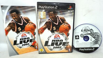 Playstation 2 PS2 Sony NBA Live 2002 