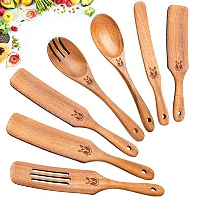 wooden spoon set as seen on tv