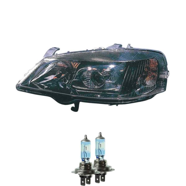 Scheinwerfer Links H7/H7 FüR Opel Astra G CC Stufenheck Caravan Inklusive Lampen-image