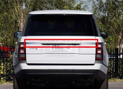 Cubierta negra para portón trasero para Land Rover Range Rover 2013-2022 2019 - Imagen 6 de 9