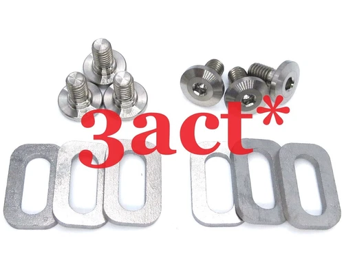 12 Titanium/Ti Bolt & Spacer - Keo Power Blade Aero Carbon Classic Pedal Cleat