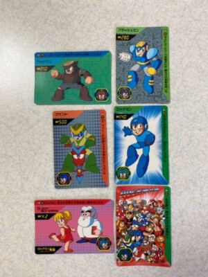 Megaman Card Carddass No 43 - 84 Rockman Normal Rare SET