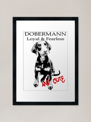 Loyal & Fearless Framed Art Print Framed Wall Art Poster Canvas Print Picture