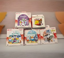 BUNDLE Lot Of 4 Tonies Tonie Play GameS AND TONIE CASE - Exclusive to Toniebox 2