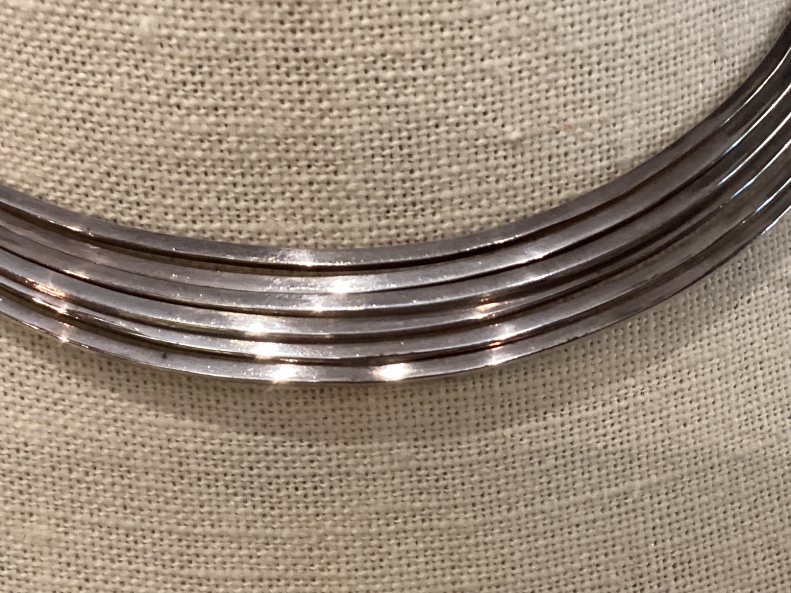 INCREDABLE AUTHENTIC UNIQUE STERLING SILVER CHOKE… - image 3