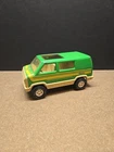 Tonka 1970s Vintage Van Green with Yellow Stripes