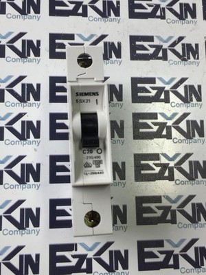 Siemens 5SX21 C20 1POLE 230/400 1-Pole Circuit Breaker, 230/400V 20Amp 