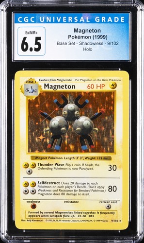 Magneton (Shadowless) graded CGC 6.5 for sale on eBay