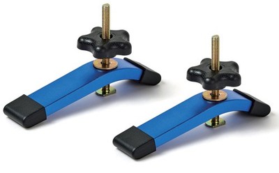 HOTTARGET Aluminum T-track Hold Down Clamps,6-3/8''L x Blue 