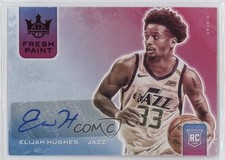 2020 Panini Court Kings Fresh Paint Ruby 13/49 Elijah Hughes #FP-ELI Auto 01wt