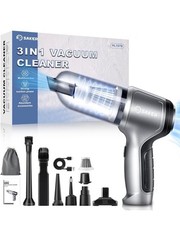 7 in 1 Upgrade Car Vacuum Cleaner Air Blower Wireless Handheld Rechargeable US