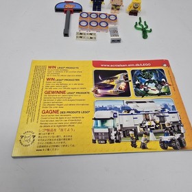 LEGO SpongeBob SquarePants: The Bikini Bottom Express (3830) Minifigures Manual