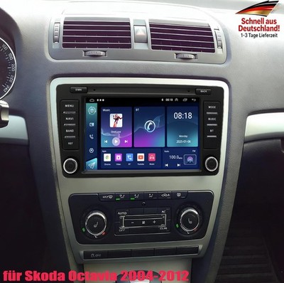 2+32G Android 15 Autoradio CarPlay Navi Für Skoda Octavia 2004-12 SWC Quad Core