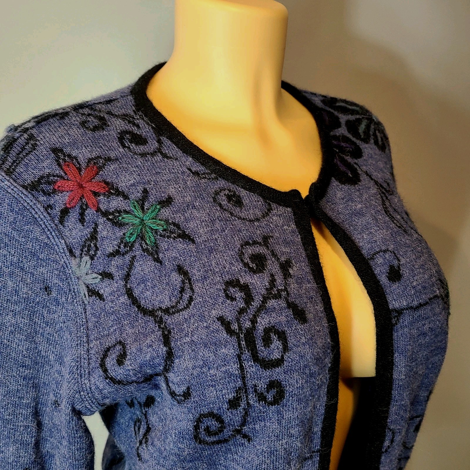 Peruvian Connection Eclipse Cardi Alpaca Sweater … - image 5