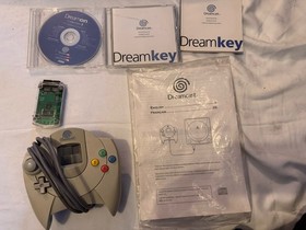 Sega Dreamcast White Console FAULTY Spares Or Repair Sold As Seen Boxed