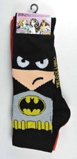 The Flash Batman Socks 2pr DC Comics Size 4-10 Unisex HYP Novelty New
