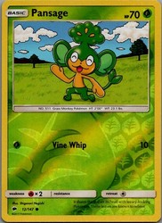 Pansage 12/147 Burning Shadows Reverse Holo Common