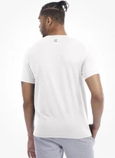Champion Men's T-Shirt Short Sleeve Double Dry Performance Size XL WHITE