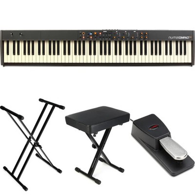 Studiologic Numa Compact SE 88-key Stage Piano Essentials Bundle