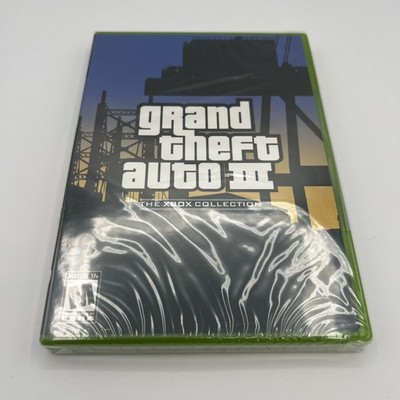 Grand Theft Auto III Xbox Collection (Microsoft Xbox, 2003) Brand New Sealed