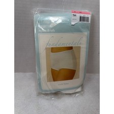 NOS VTG Sears Fundamentals Briefs Women Size 10 White 3 Pair Pack VIP Nylon
