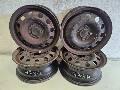 4x Stahlfelge Focus Fusion Fiesta 5,5x14 ET47,5 LK-4x108 (A384) - Bild 1 von 4