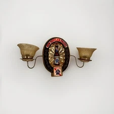 Vintage Pabst Blue Ribbon Beer 3 Lights Beer Sign