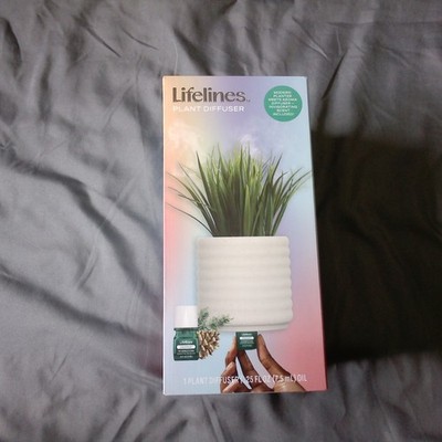 Lifelines Plant Diffuser W/Oil New Sealed