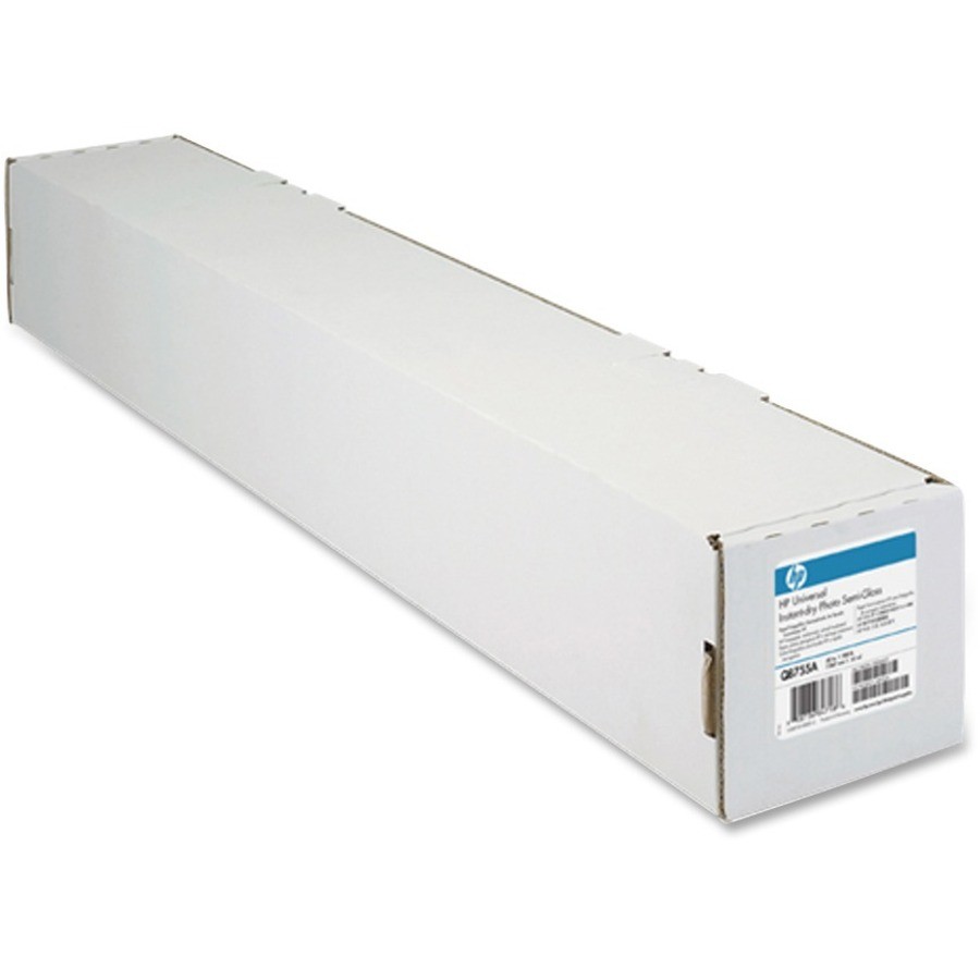 HP Universal Inkjet Print Photo Paper 42 x 100 ft Semi-Gloss White Q6581A 34190₽