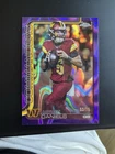 2025 Topps Chrome Jayden Daniels Purple wave Refractor /75 Commanders 🔥🔥