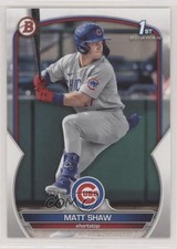 2023 Bowman Draft Matt Shaw #BD-33 6u5