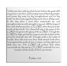 Fridge Magnet Psalms Chapter 138 English TEHILLIM Old Testament Holy Bible Torah