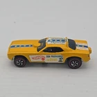 Vintage 1969 Hot Wheels Redline Funny Car:  Yellow Don Prudhomme Snake