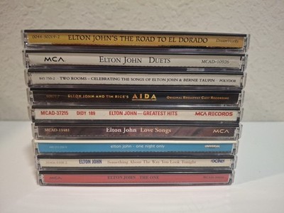 Lot Of 9 Elton John CD's - B554