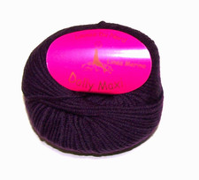 Lot of 10 ballls of Laines Du Nord DOLLY MAXI 100 Merino Wool yarn 300 PURPLE
