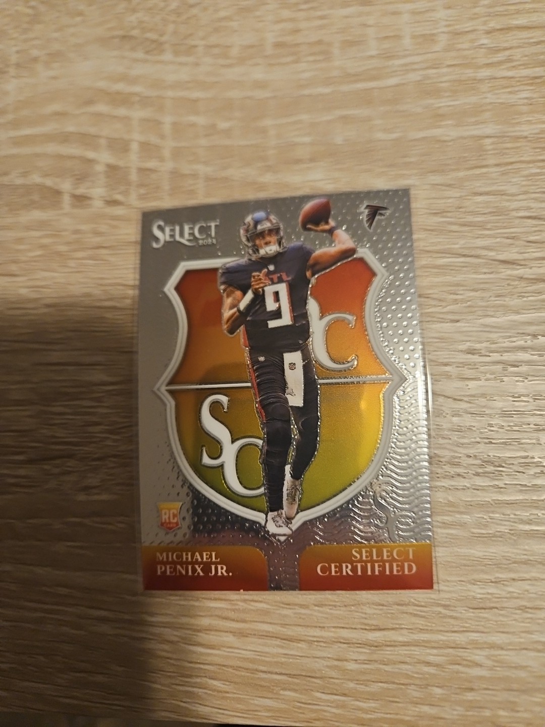 2024 Panini Select - Select Certified Rookies Michael Penix Jr. #9 (RC)