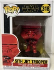 FUNKO POP STAR WARS SITH JET TROOPER #318 FREE SHIPPING