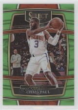 2021-22 Panini Select Concourse Neon Green Prizm 27/75 Chris Paul #51 1u6