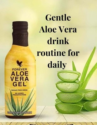 1 Pack Forever Aloe Vera. Supplement Aloe drink for detox, energy & stay young.