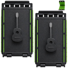 2 PCS Fret Floss Guitar Cleaner, Instrument Maintenance Tool, multicolored