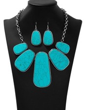 Paparazzi ZI Collection MONUMENTAL Turquoise ...