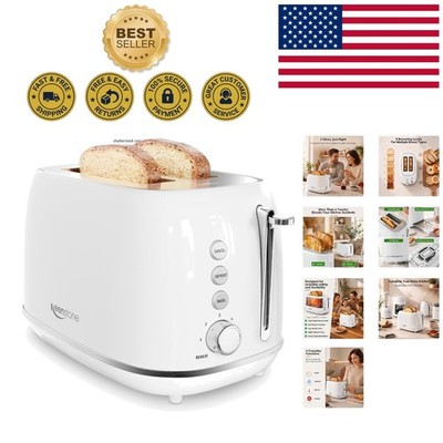 Compact Retro Stainless Steel Toaster with Retractable Cord   Kitchen Essential