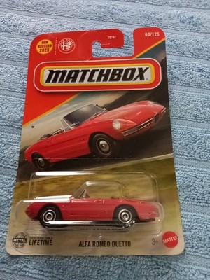 Matchbox Alfa Romeo Duetto Red  #60/125 FREE SHIPPING
