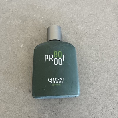 80 Proof INTENSE WOODS Cologne For Men 3.38oz | New W/Out Box FAST SHIP!