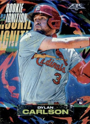 2021 Topps Fire Rookie Ignition #RI3 Dylan Carlson Card