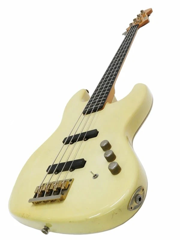 Blade B4 Usado Cuerpo de Ceniza Diapasón Ébano Blanco con Estuche Suave Foto 4 de 4