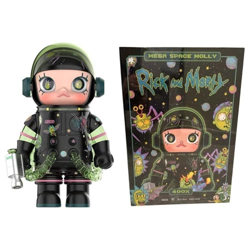 Pop Mart Rick and Morty Mega Space Molly 400% Adult Swim, New in
