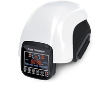 Knee Massager 4 in 1 with Heat, Vibration, Red Light and 3D Massage, Cordless...