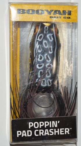 Booyah Poppin' Pad Crasher Hohlkörperfrosch Topwater Cricket Frosch - Bild 1 von 4