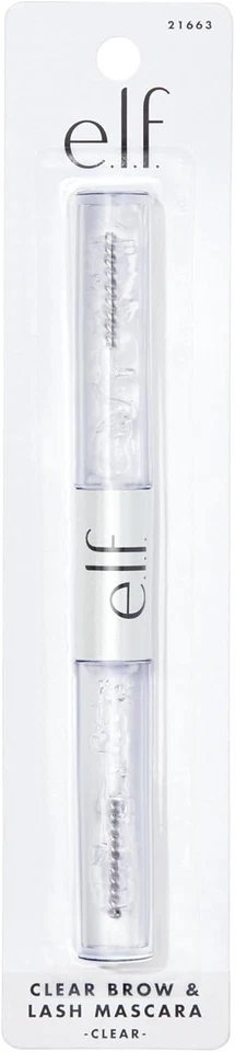 e.l.f. Clear Brow & Lash Mascara, Glossy, Shiny, Lightweight, Easy To Use - Image 2 of 4